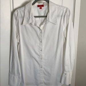 Oscar Classic White Button Down
